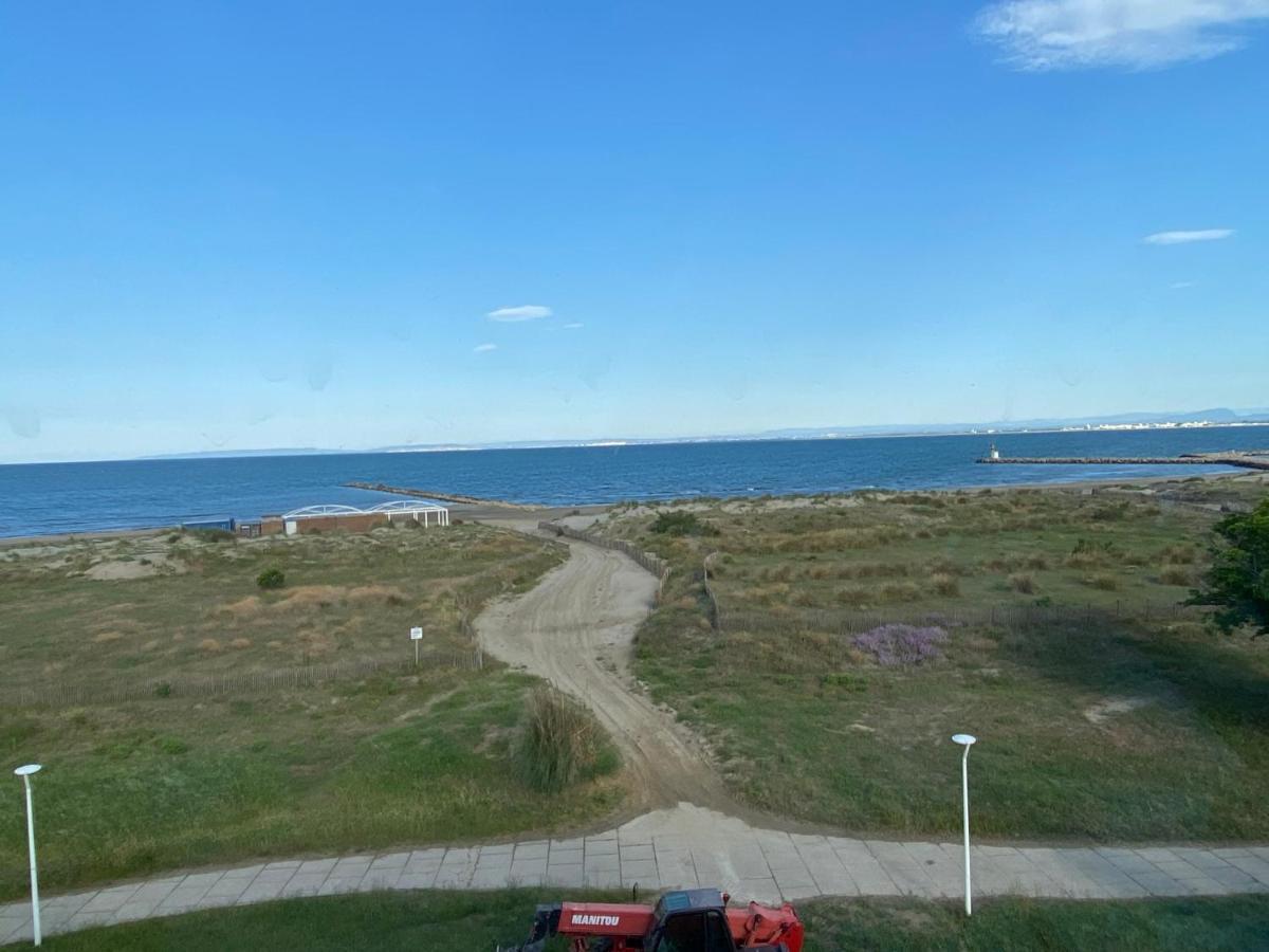 Studio Front De Mer Avec Vue Mer Panoramique ! Le Grau-du-Roi Buitenkant foto